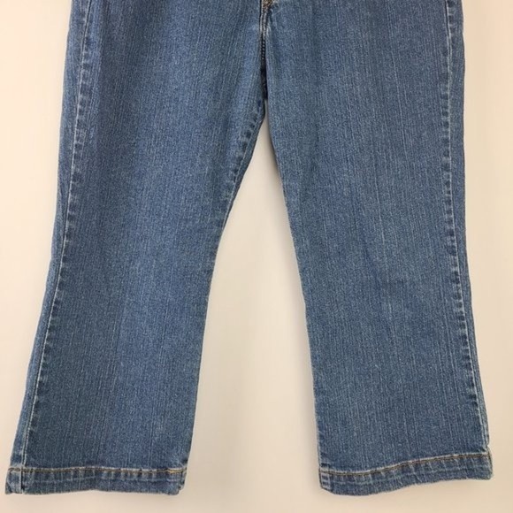 Levi's Womens Nouveau Stretch Capri Jeans Size 14 Mis - Picture 4 of 14